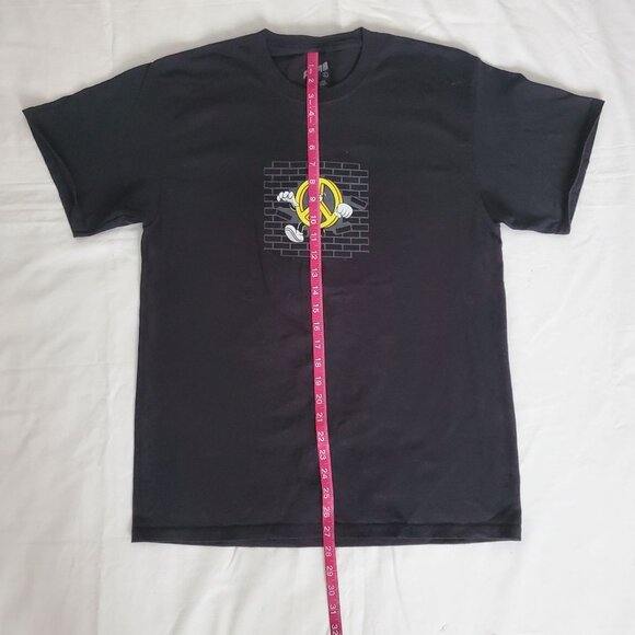 A-Lab Men's Break Down The Walls Short Sleeve T-Shirt Black Size Large - Picture 11 of 11